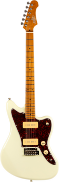 Jet Guitars JJ-300 P90 OW J-stijl P90 Elektrisch Wit