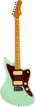 Jet Guitars JJ-300 P90 SFG J-stijl P90 Elektrische Zeegroene Schuim