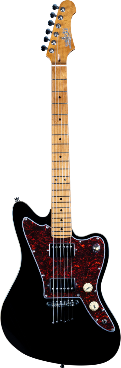 Jet Guitars JJ-350 BK J-stijl HH Zwart