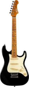 Jet Guitars JS-300 MINI BK Mini S-stijl SSS Zwart