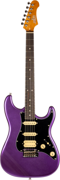 Jet Guitars JS-400 PLM R S-stijl HSS Pruim, Rozew. FB