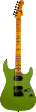 Jet Guitars JS-500 MGR S-stijl HH Matt Groen
