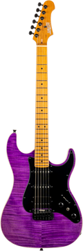 Jet Guitars JS-600 TPP S-stijl HSS transp. Paars
