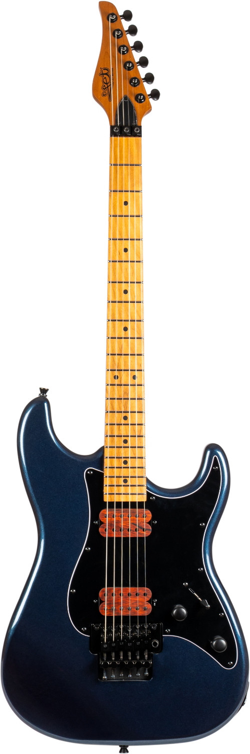 Jet Guitars JS-800 DBW HH S-stijl HH Diep blauw