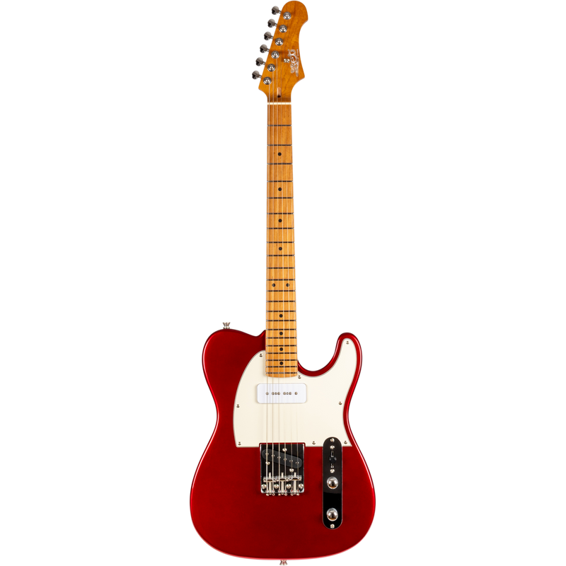 Jet Guitars JT-300 CAR P90 T-stijl S-P90 Rood