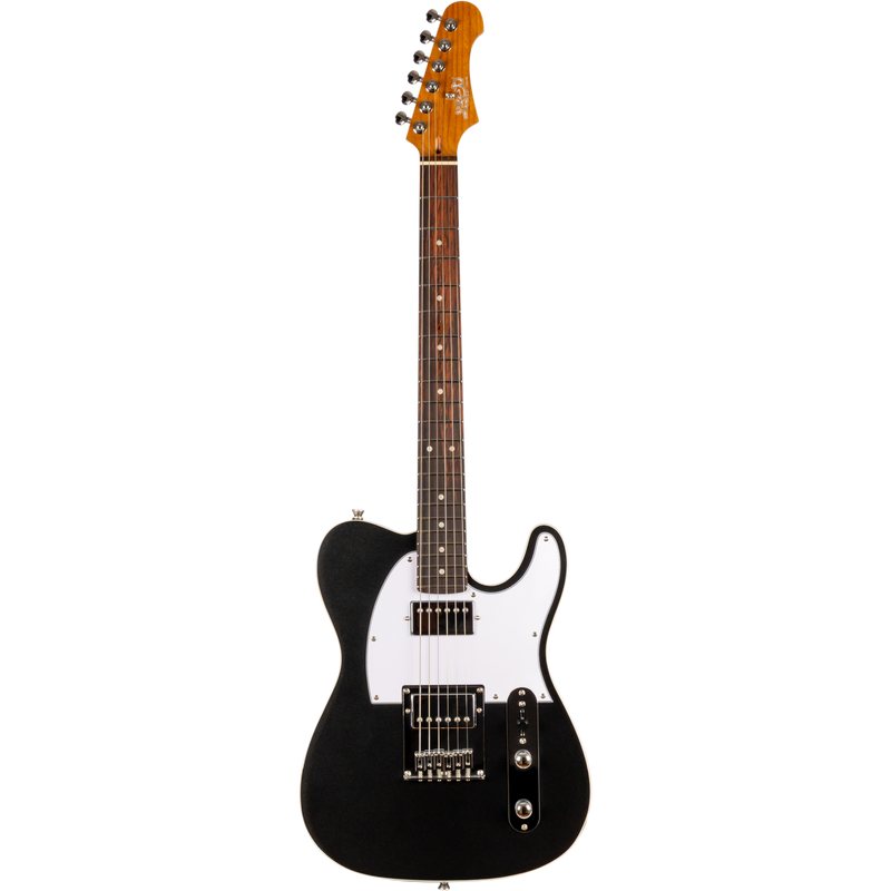Jet Guitars JT-350 BKM H T-stijl HH Zwart, Rozenw. FB