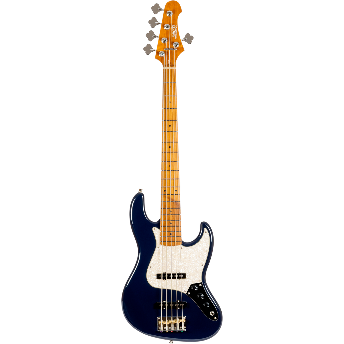 Jet Guitars JJB-305 DBL, JB-Style 5-string Deep Blue JB-Stijl 5-snarige Diepblauw westerhaven-muziek