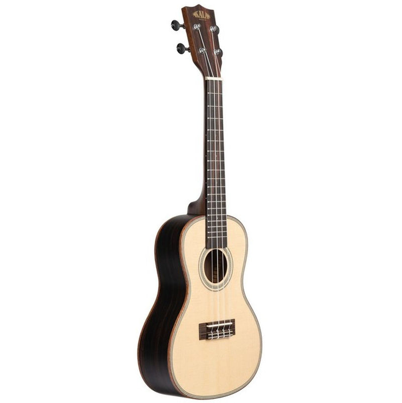 Kala Solid Spruce Top Ebony Concert w/ Bag