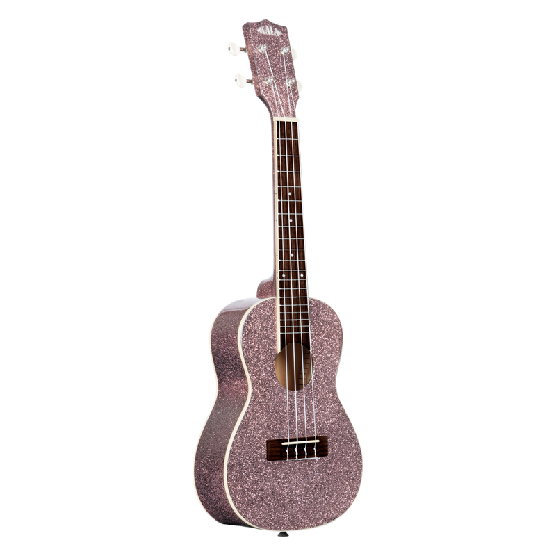 Kala Pink Champagne Concert Ukulele w/ Bag