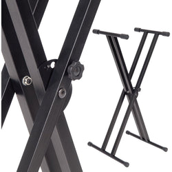 Kinsman Premium Series Double Braced Keyboard Stand (KS129)