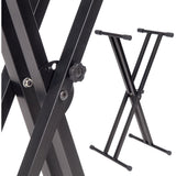 Kinsman Premium Series Double Braced Keyboard Stand (KS129)