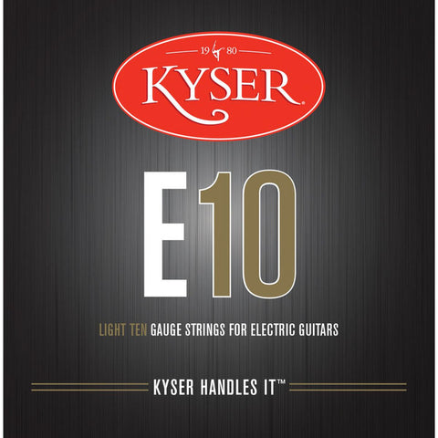 Kyser Guitar Strings - Electric 10s Light 10 Gauge