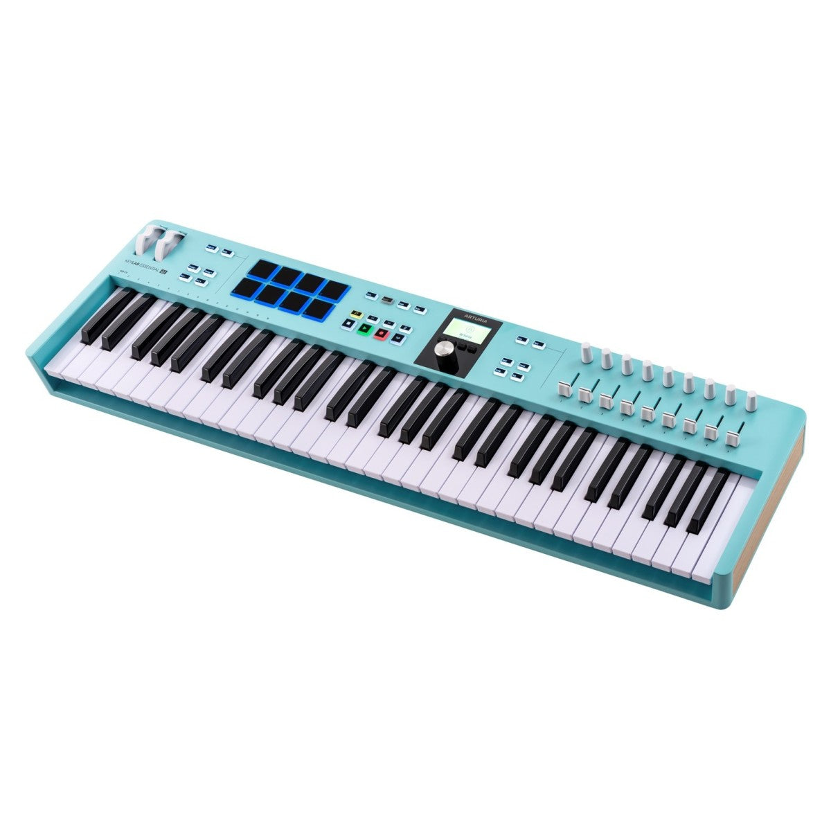 Arturia KeyLab Essential mk3 61 Aquamarine Ltd Ed Midi Controller-toetsenbord westerhaven-muziek