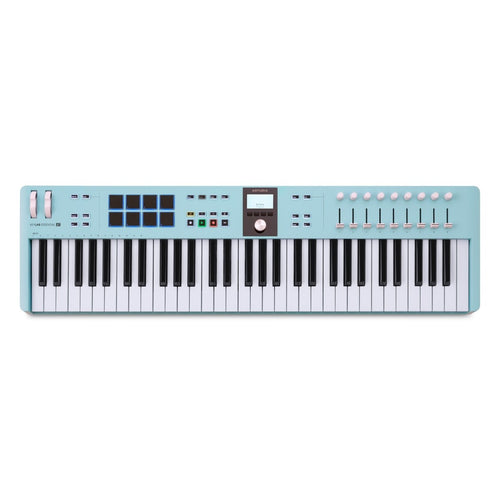 Arturia KeyLab Essential mk3 61 Aquamarine Ltd Ed Midi Controller-toetsenbord westerhaven-muziek