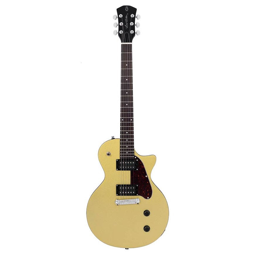 Sire L3 HH/GT mahogany electric guitar L-style, gold top westerhaven-muziek