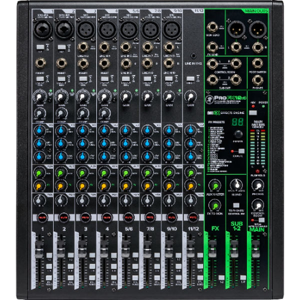 Mackie 12 Channel Professional Effects Mixer w/ USB