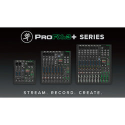 Mackie 10-Channel Analog Mixer w/ Enhanced FX USB Recording Modes And Bluetooth