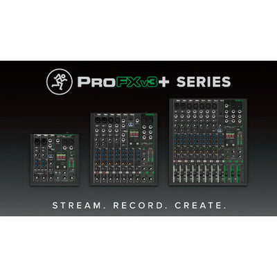 Mackie 12-Channel Analog Mixer w/ Enhanced FX USB Recording Modes And Bluetooth