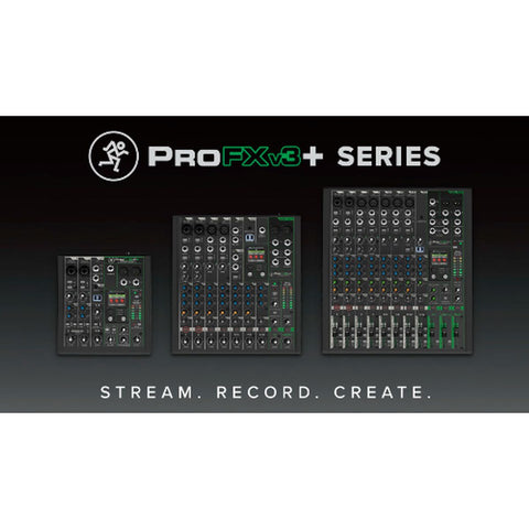 Mackie 12-Channel Analog Mixer w/ Enhanced FX USB Recording Modes And Bluetooth