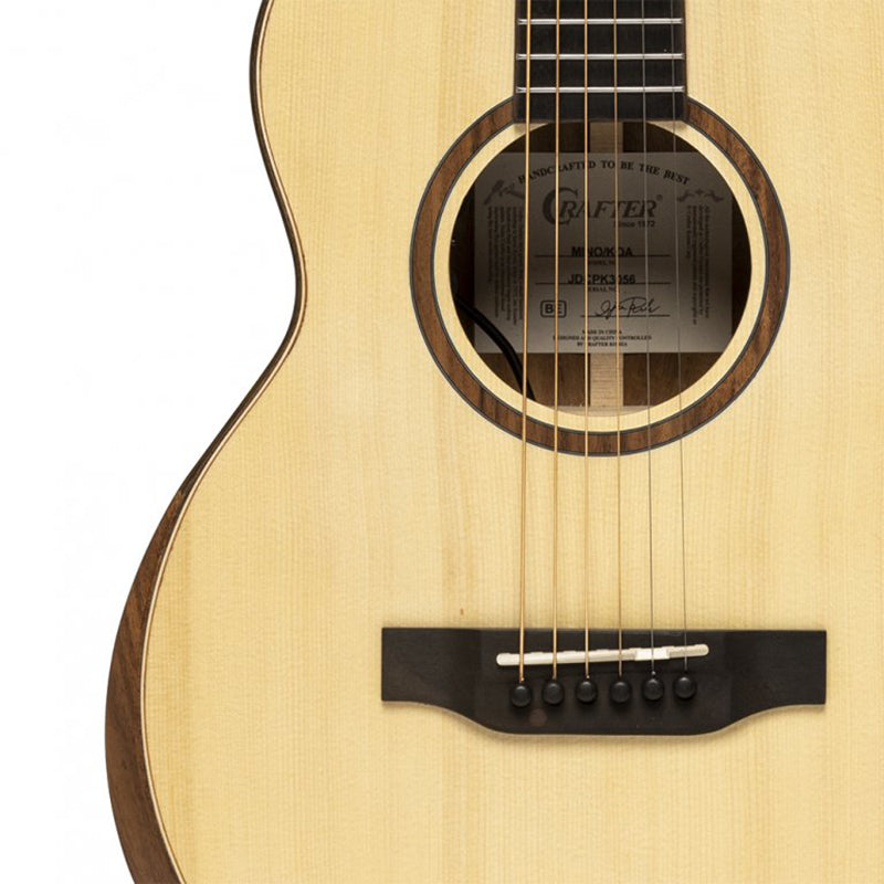 Crafter MINO KOA incl Gigbag westerhaven-muziek