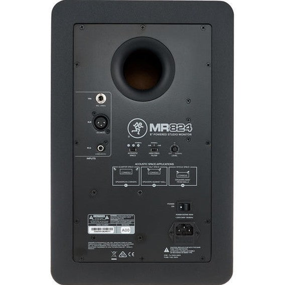 Mackie MR824 Monitoring Active Bi-Amp 8 65W RMS Individual westerhaven-muziek