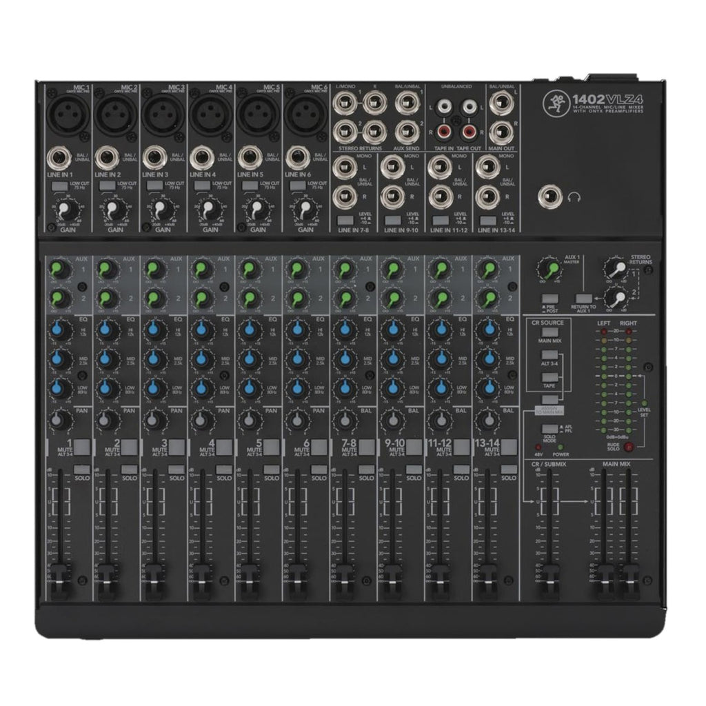 Mackie 1402-VLZ4 Compact 14 kanalen mixer westerhaven-muziek