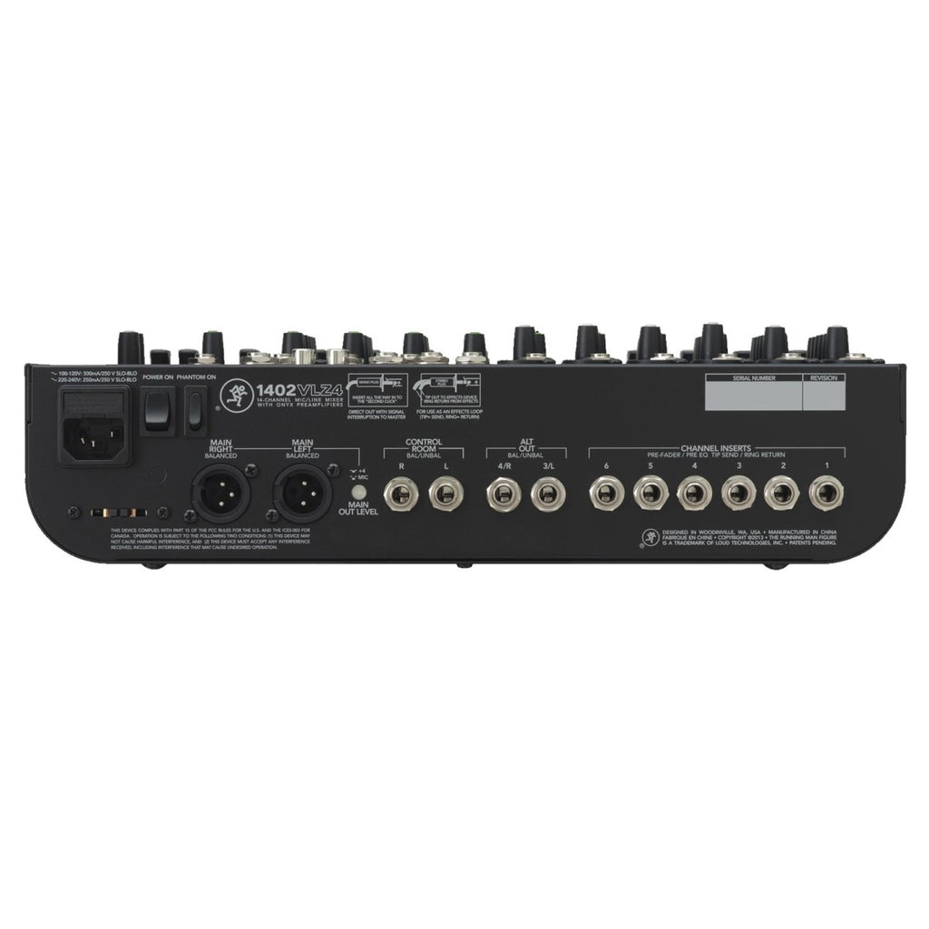 Mackie 1402-VLZ4 Compact 14 kanalen mixer westerhaven-muziek