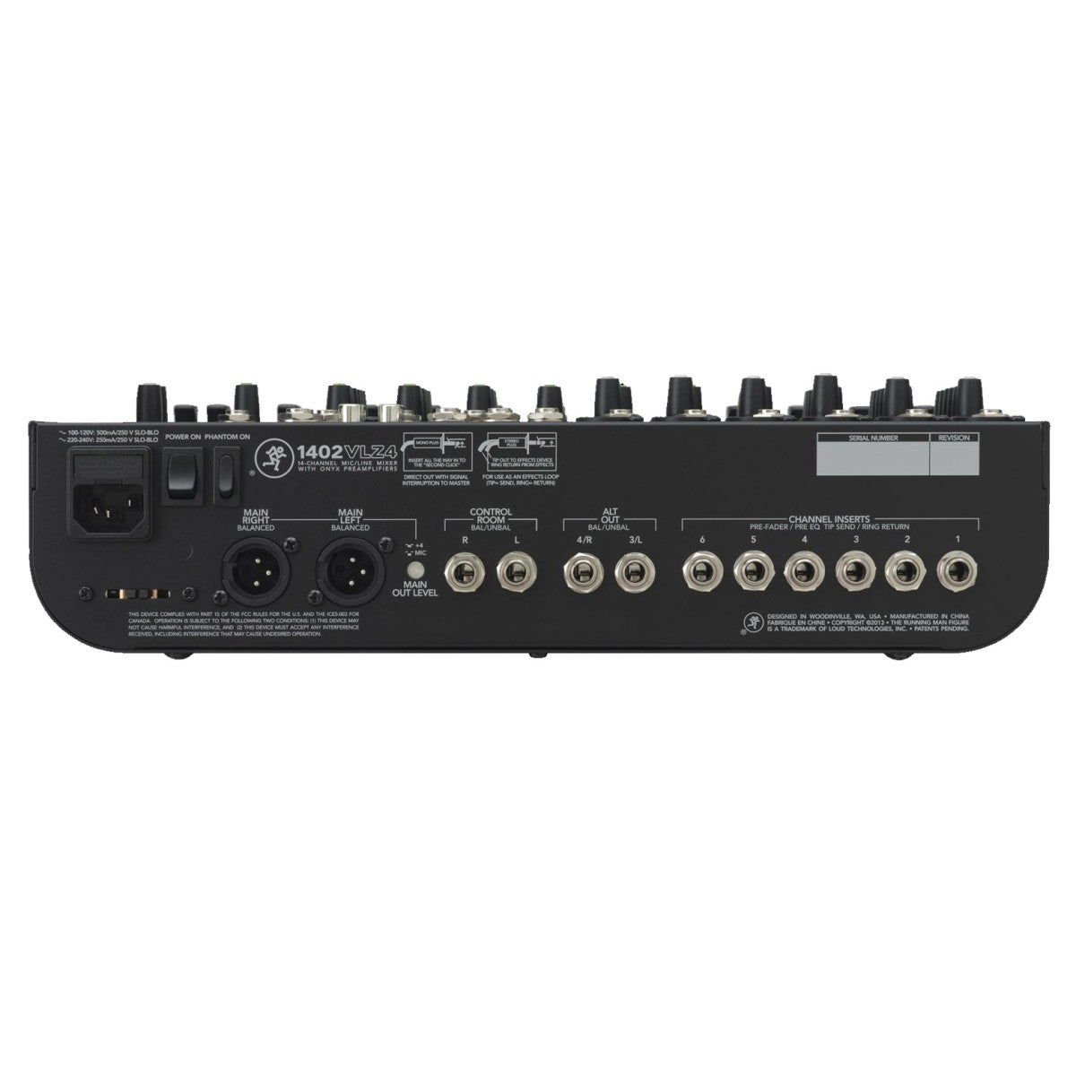 Mackie 1402-VLZ4 Compact 14 kanalen mixer westerhaven-muziek