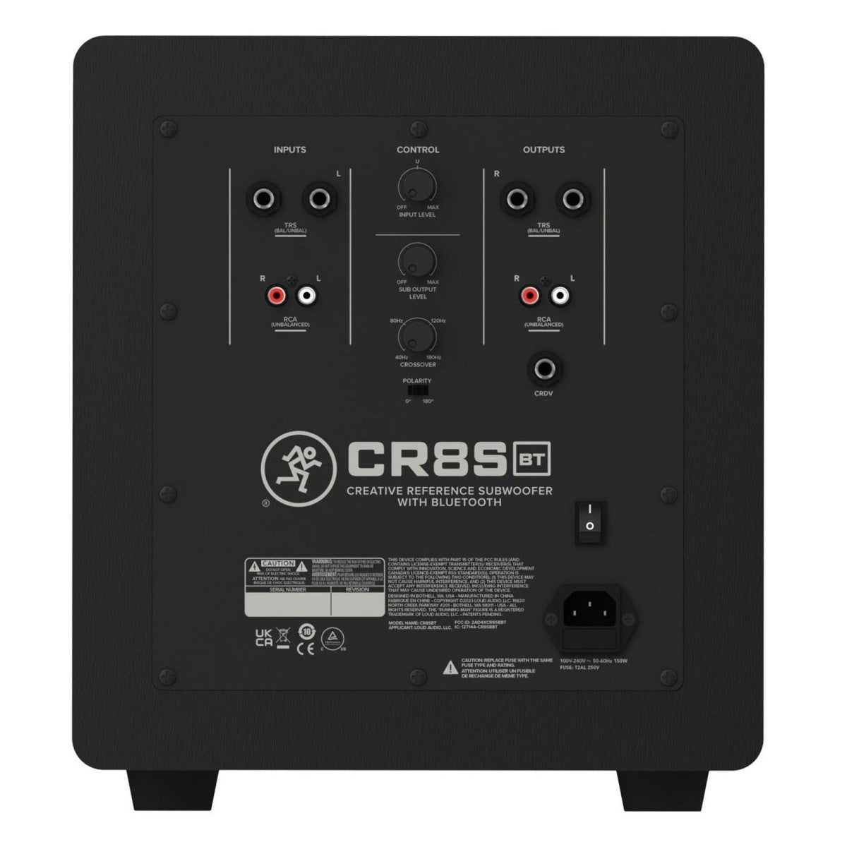 Mackie 8 Powered Subwoofer w/ Bluetooth westerhaven-muziek