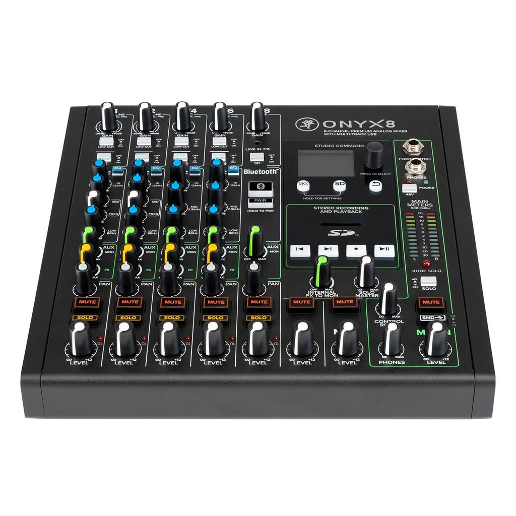 Mackie ONYX8 Mixer USB 8 kanalen + Effeten westerhaven-muziek