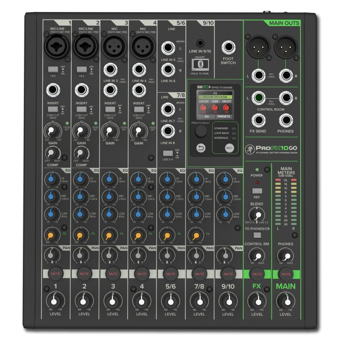 Mackie PROFX10GO mengtafel westerhaven-muziek
