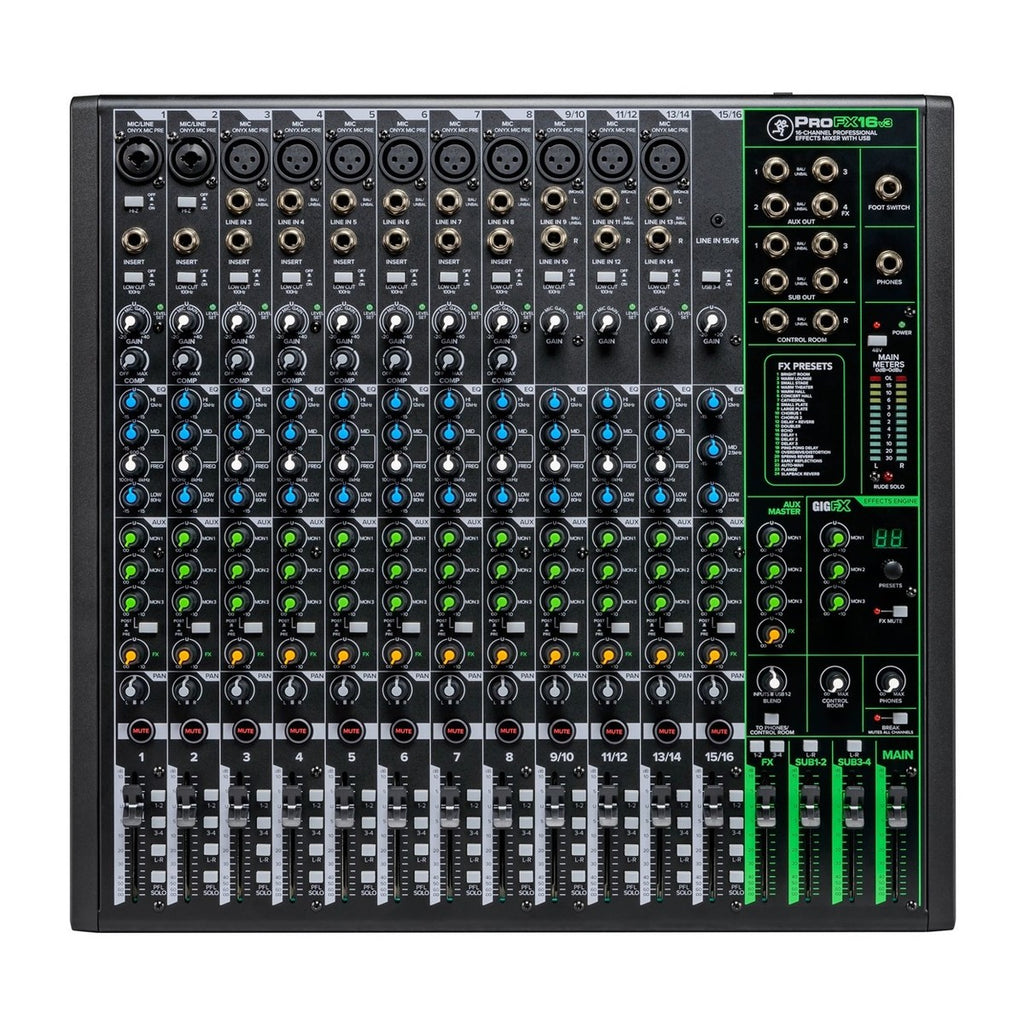 Mackie PROFX16V3 USB 16 Channels + Effecten westerhaven-muziek