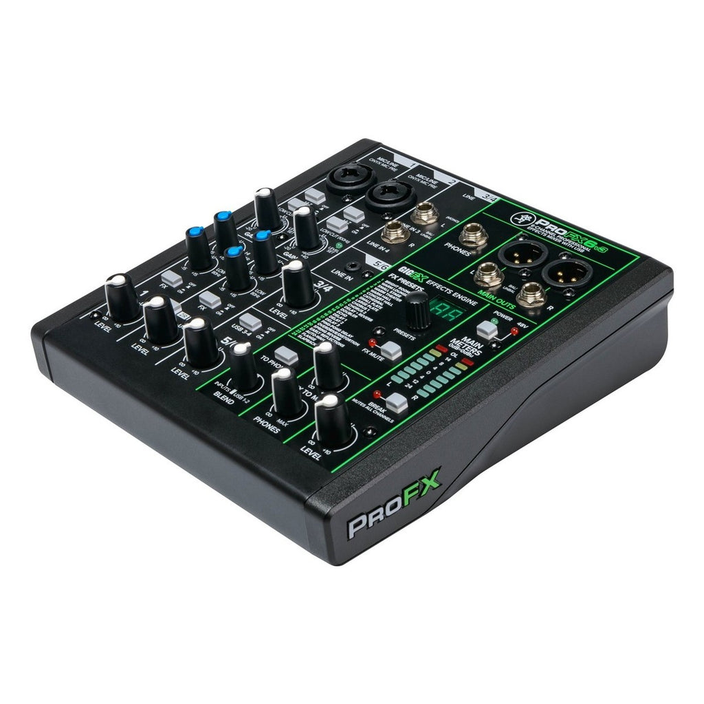Mackie PROFX6V3 USB 6 kanalen + Effecten westerhaven-muziek
