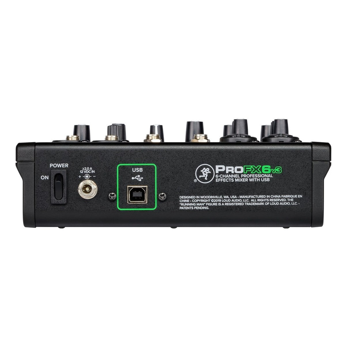 Mackie PROFX6V3 USB 6 kanalen + Effecten westerhaven-muziek