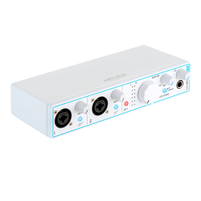 Arturia MiniFuse 2 OTG (on-the-go) Portable dual USB audio interface for iOS/Android/OSX/Windows
