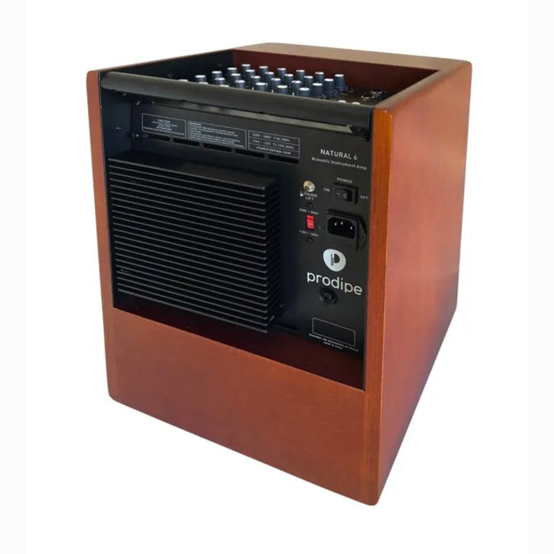 Prodipe Natural 6 Acoustic Amp Cherrywood westerhaven-muziek