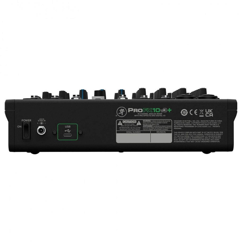 Mackie 10-Channel Analog Mixer w/ Enhanced FX USB Recording Modes And Bluetooth westerhaven-muziek