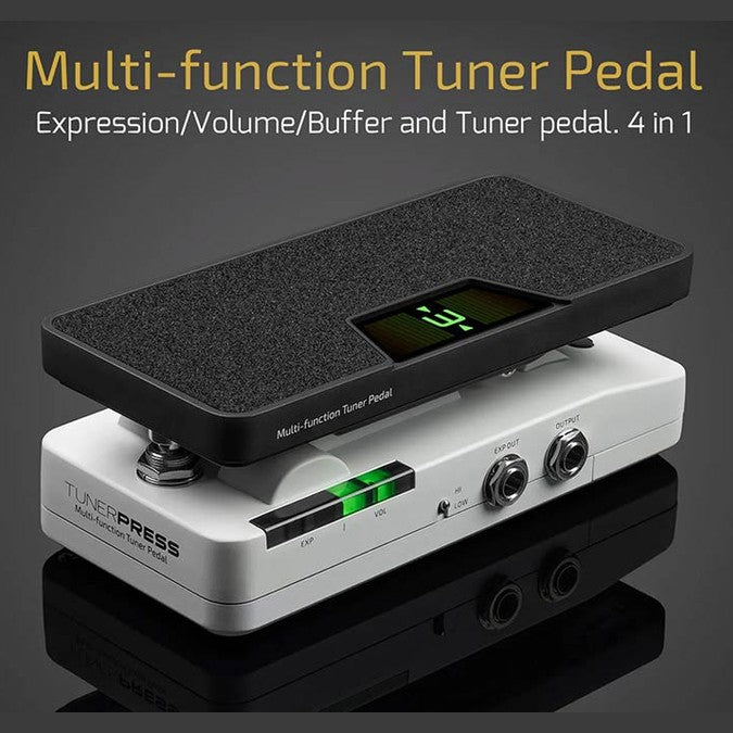 HoTone SP-30T multifunctional tuner pedal TUNER PRESS, expression/volume pedal + tuner westerhaven-muziek