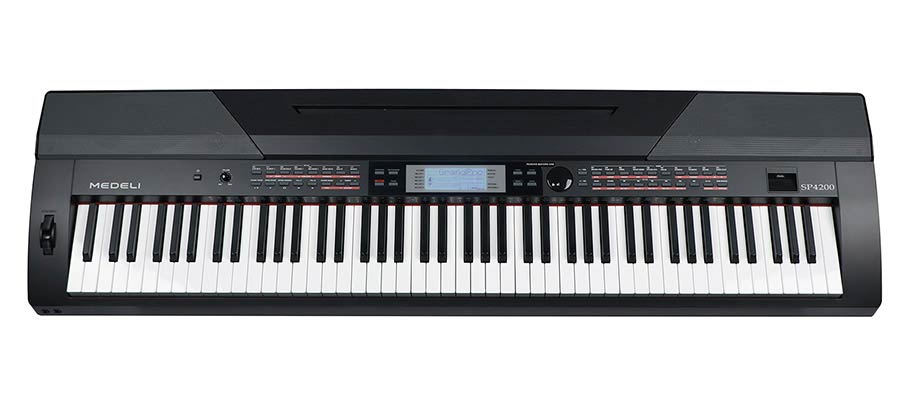 Medeli SP4200/BK digitale piano met begeleiding