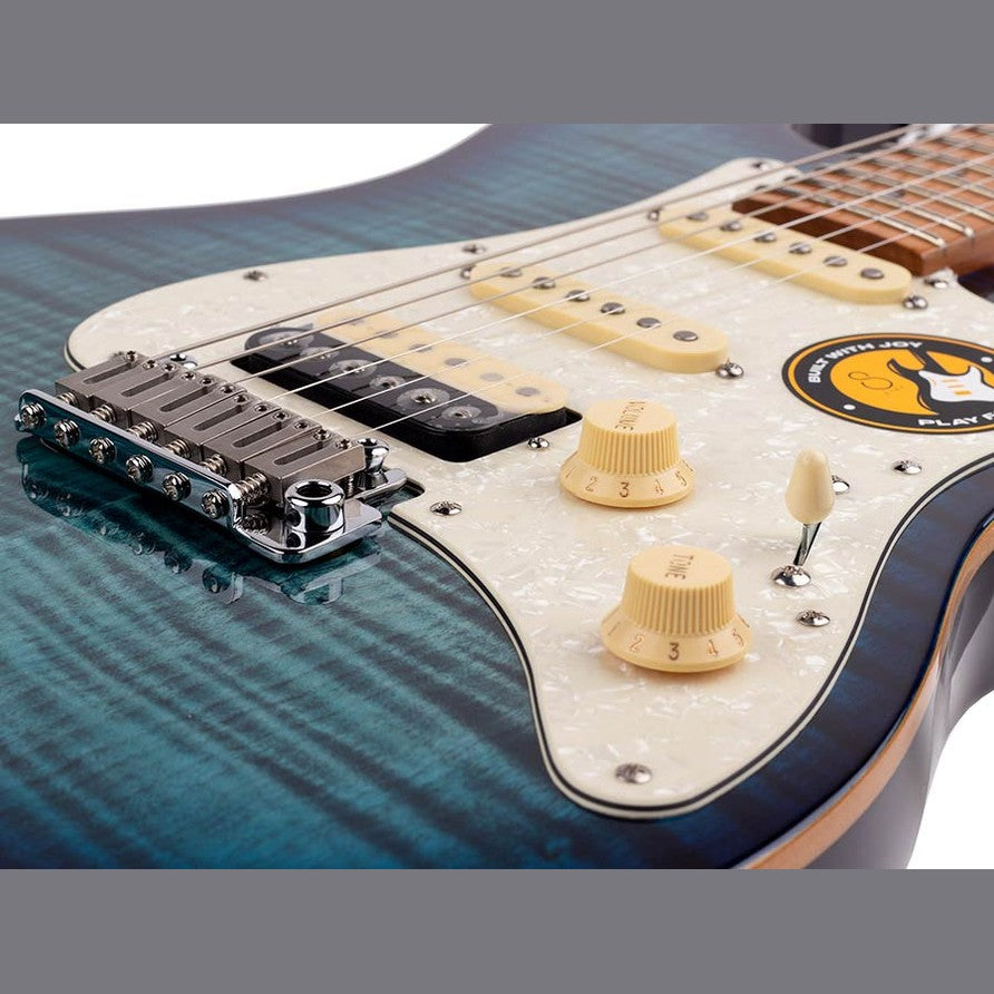 Sire Guitars S7FM Transparent Blue westerhaven-muziek