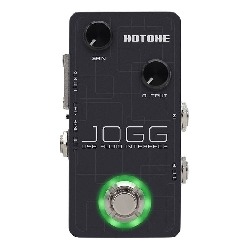 HoTone UA-10 USB audio interface JOGG, with VStomp amp software