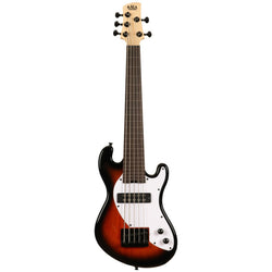 Kala Solid Body 5-STRING Tobacco Burst Fretless U•bass