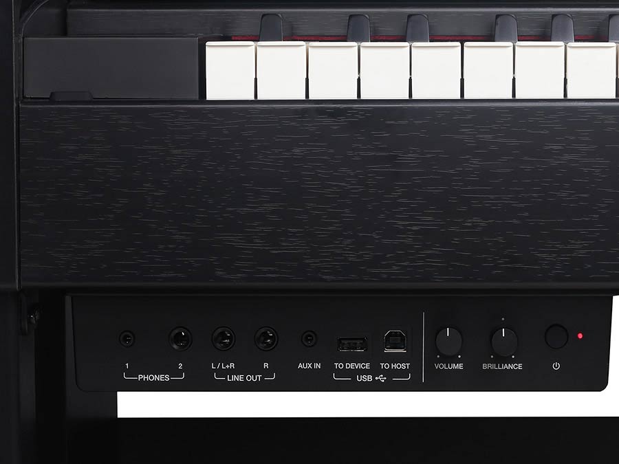 Medeli UP405E/BK digital upright piano zwart