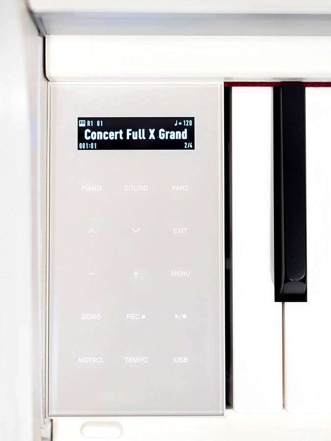 Medeli UP405E/WH digital upright piano