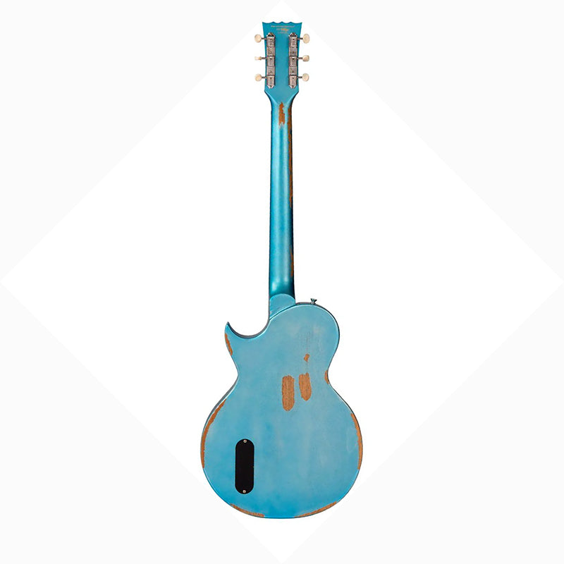 Vintage V120 ICON ~ Distressed Gun Hill Blue Over Sunburst westerhaven-muziek