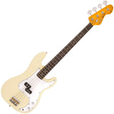 Vintage V4 Bass-Maple Neck-Vintage White