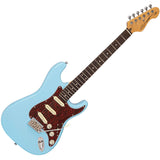 Vintage V4 Bass Guitar Maple - Silver Burst