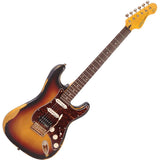 Vintage Electric Guitar - HSS - Boulevard Black