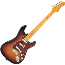 Vintage Electric Guitar-Maple Fingerboard - Sunset Sunburst