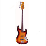 Vintage V74 ICON Fretless Bass ~ Sunset Sunburst